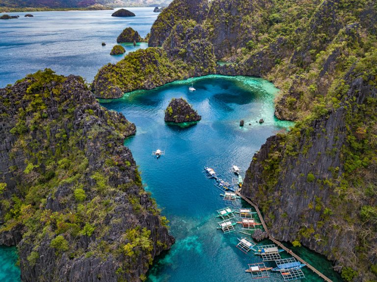 Awesome Drone Pictures From The Travel Continuously Summit In Coron!
